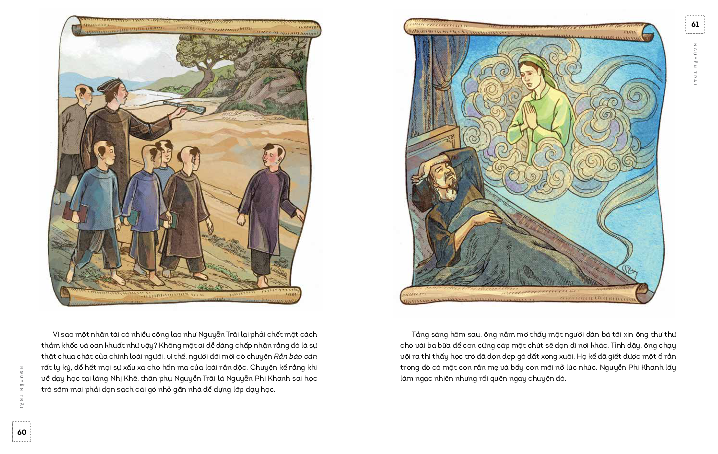 lịch sử việt nam bằng tranh - nguyễn trãi (bản màu) (tái bản 2023)