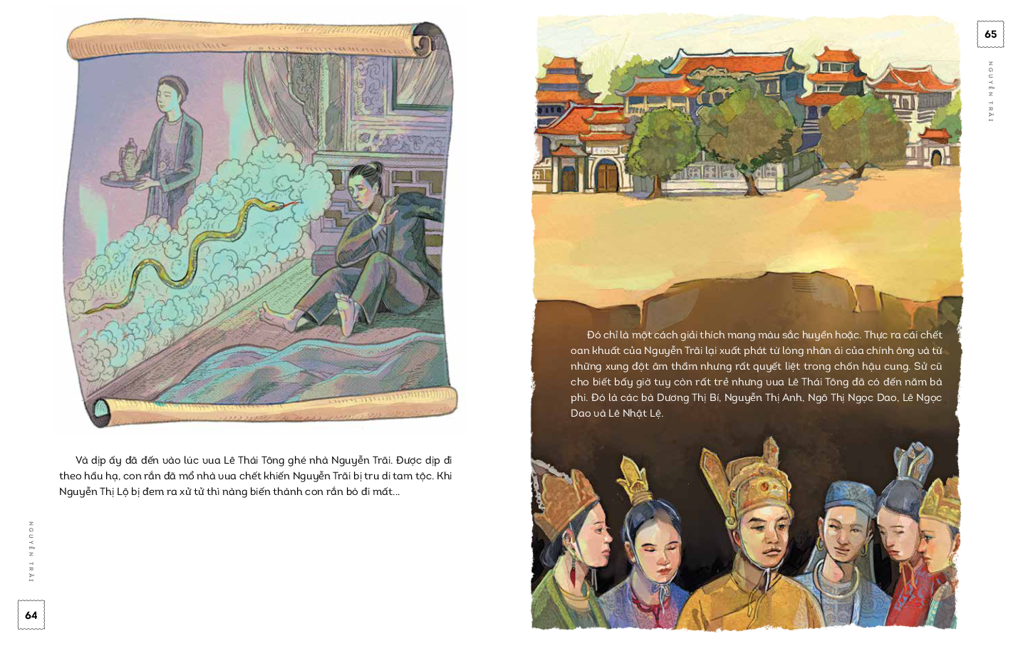 lịch sử việt nam bằng tranh - nguyễn trãi (bản màu) (tái bản 2023)