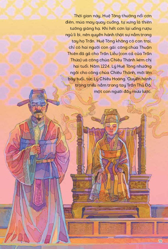 Lich Su Viet Nam Bang Tranh - Nha Ly Suy Vong - Ban Mau