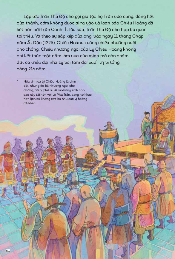 Lich Su Viet Nam Bang Tranh - Nha Ly Suy Vong - Ban Mau