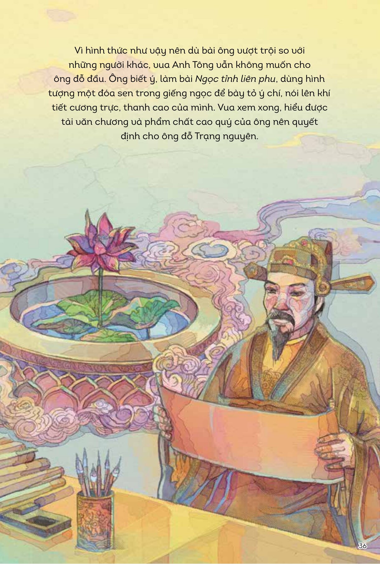 Lịch Sử Việt Nam Bằng Tranh - Nhà Trần Xây Dựng Đất Nước - Bản Màu