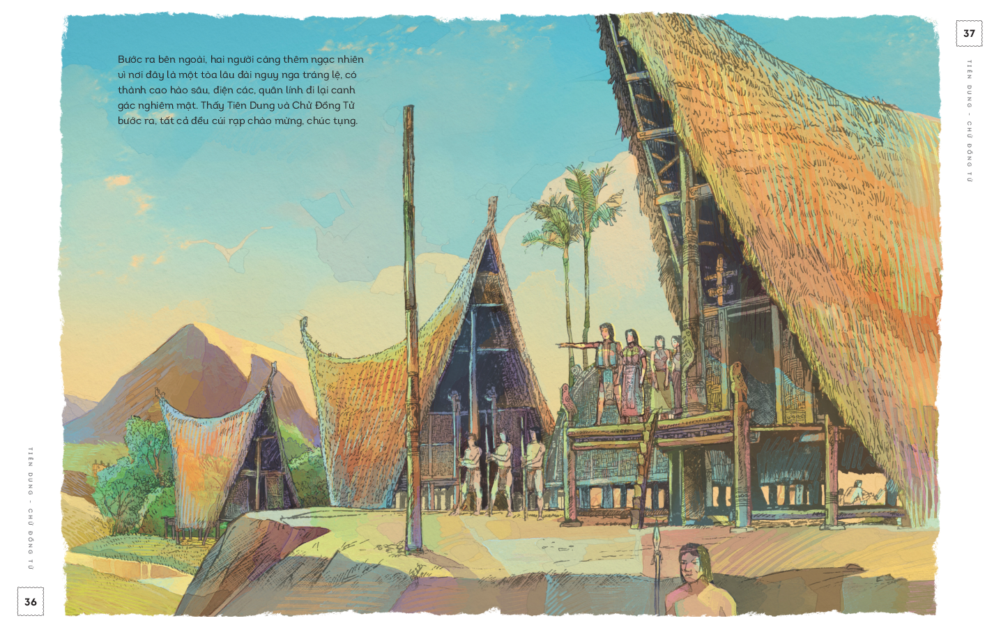 lịch sử việt nam bằng tranh - sơn tinh - thủy tinh - bìa cứng (bản màu)