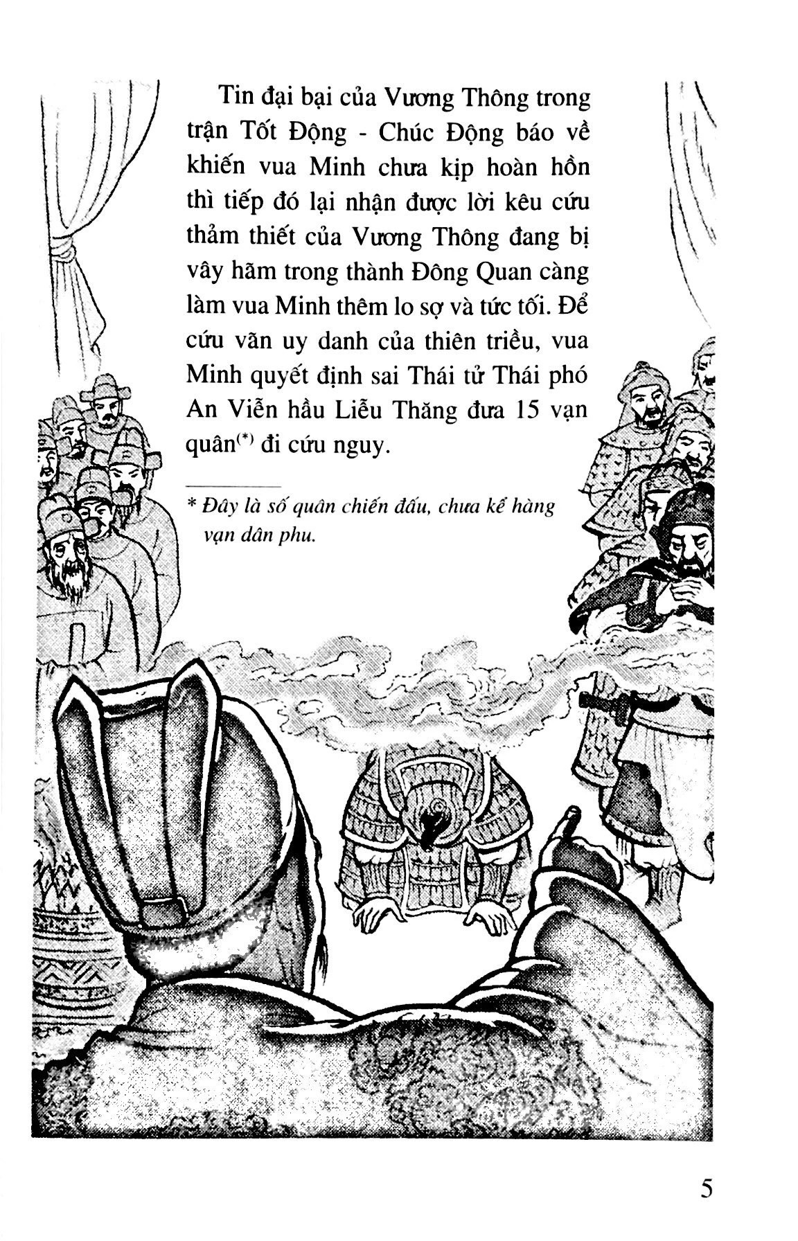 lịch sử việt nam bằng tranh - tập 35 - hội thề đông quan (tái bản 2024)