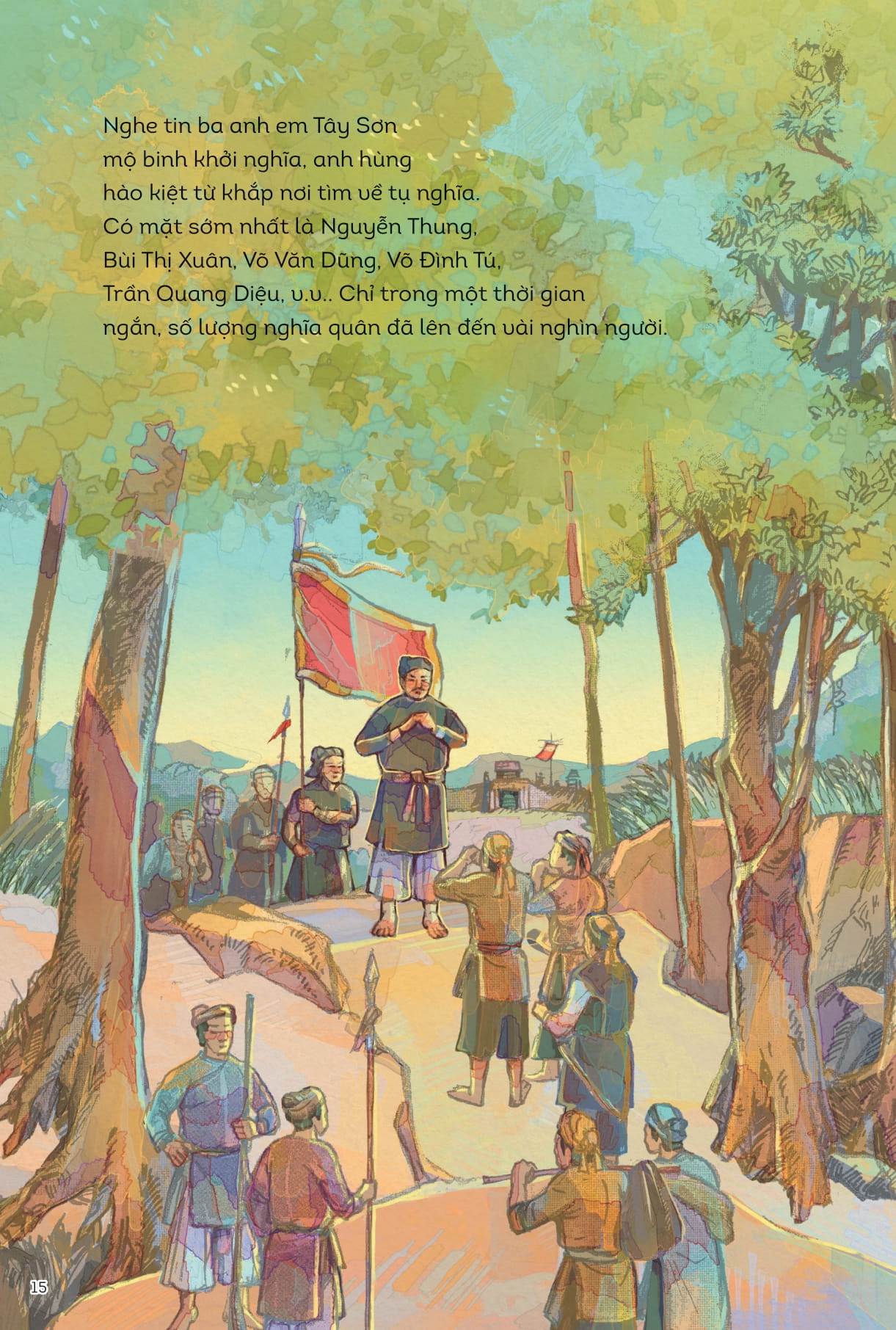 Lich Su Viet Nam Bang Tranh - Tay Son Khoi Nghiep - Ban Mau