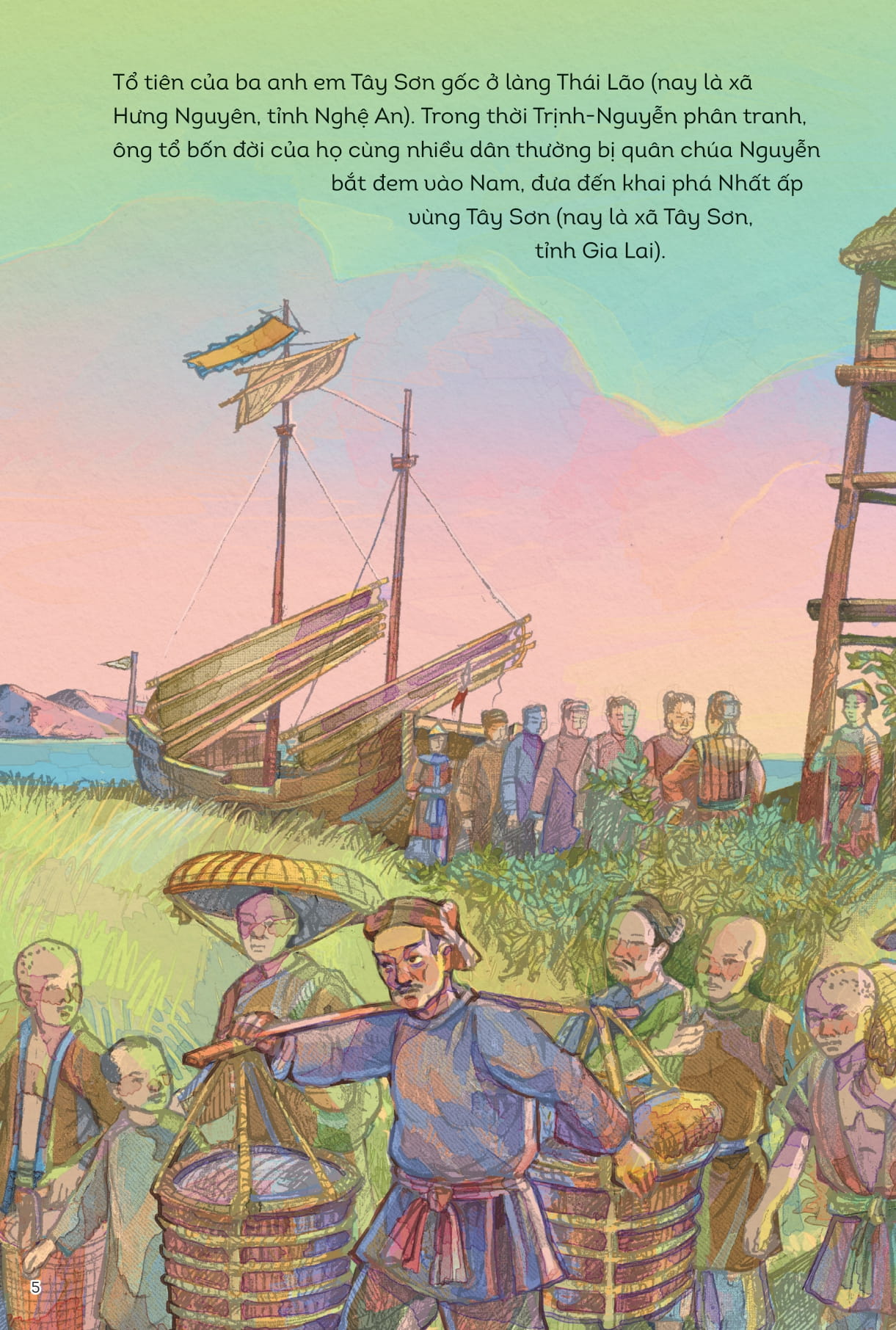 Lich Su Viet Nam Bang Tranh - Tay Son Khoi Nghiep - Ban Mau