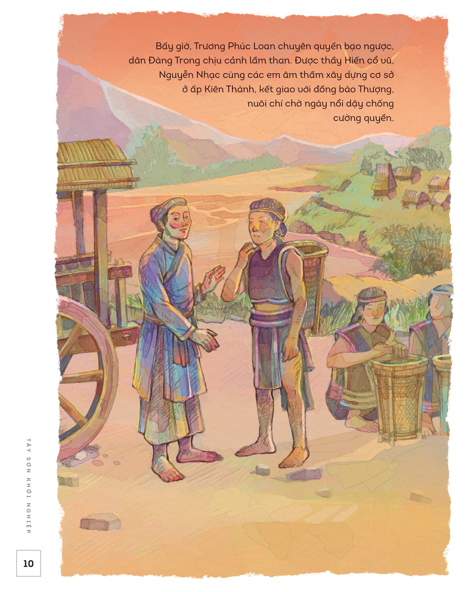 Lich Su Viet Nam Bang Tranh - Tay Son Khoi Nghiep - Ban Mau - Bia Cung