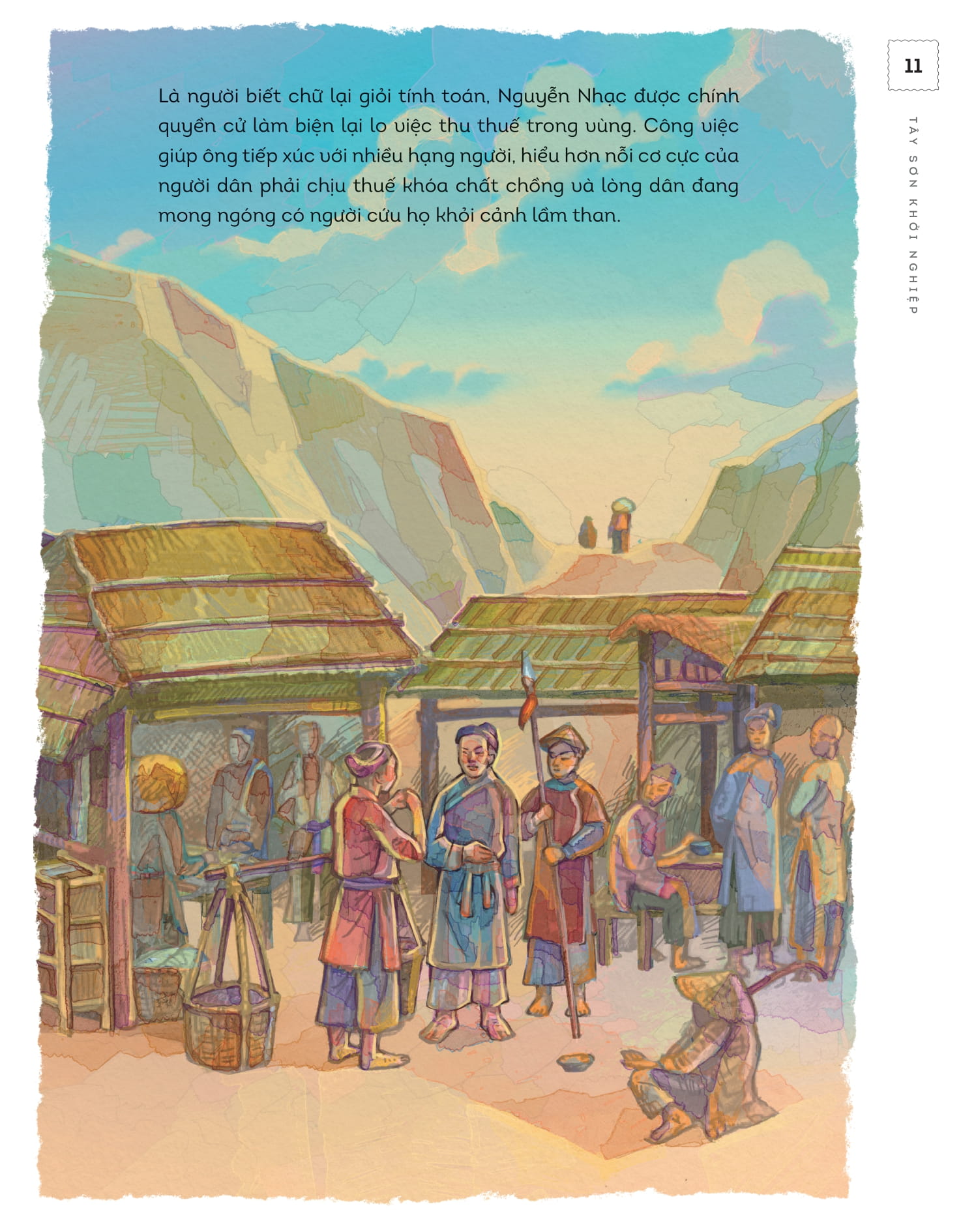 Lich Su Viet Nam Bang Tranh - Tay Son Khoi Nghiep - Ban Mau - Bia Cung