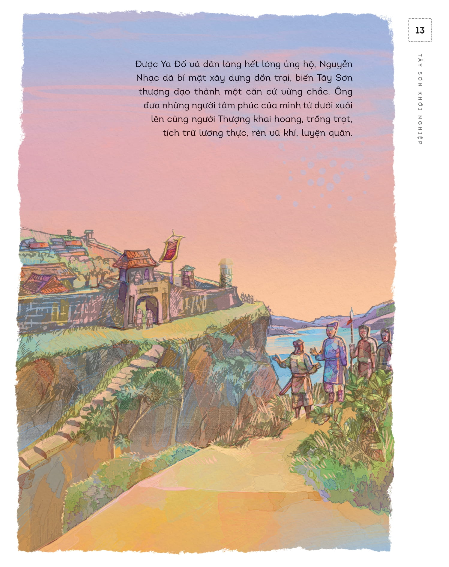 Lich Su Viet Nam Bang Tranh - Tay Son Khoi Nghiep - Ban Mau - Bia Cung