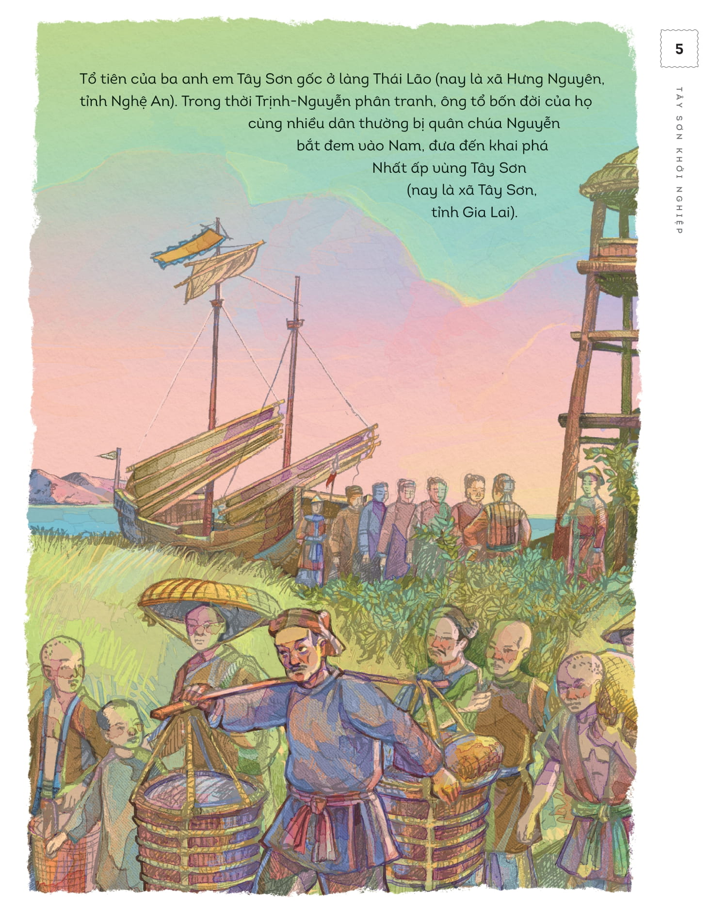 Lich Su Viet Nam Bang Tranh - Tay Son Khoi Nghiep - Ban Mau - Bia Cung