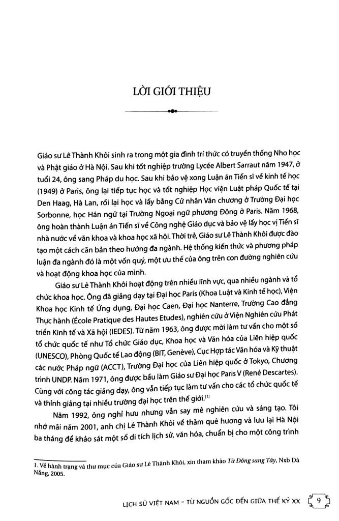 lịch sử việt nam từ nguồn gốc đến giữa thế kỷ xx (tái bản 2024)