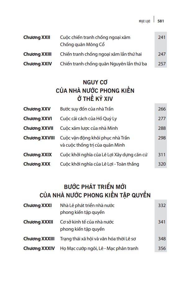 lịch sử việt nam từ nguồn gốc đến thế kỷ xix (bìa mềm)