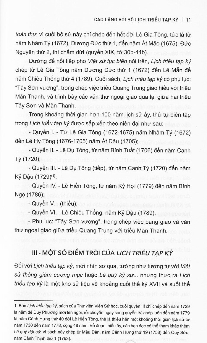 lịch triều tạp kỷ