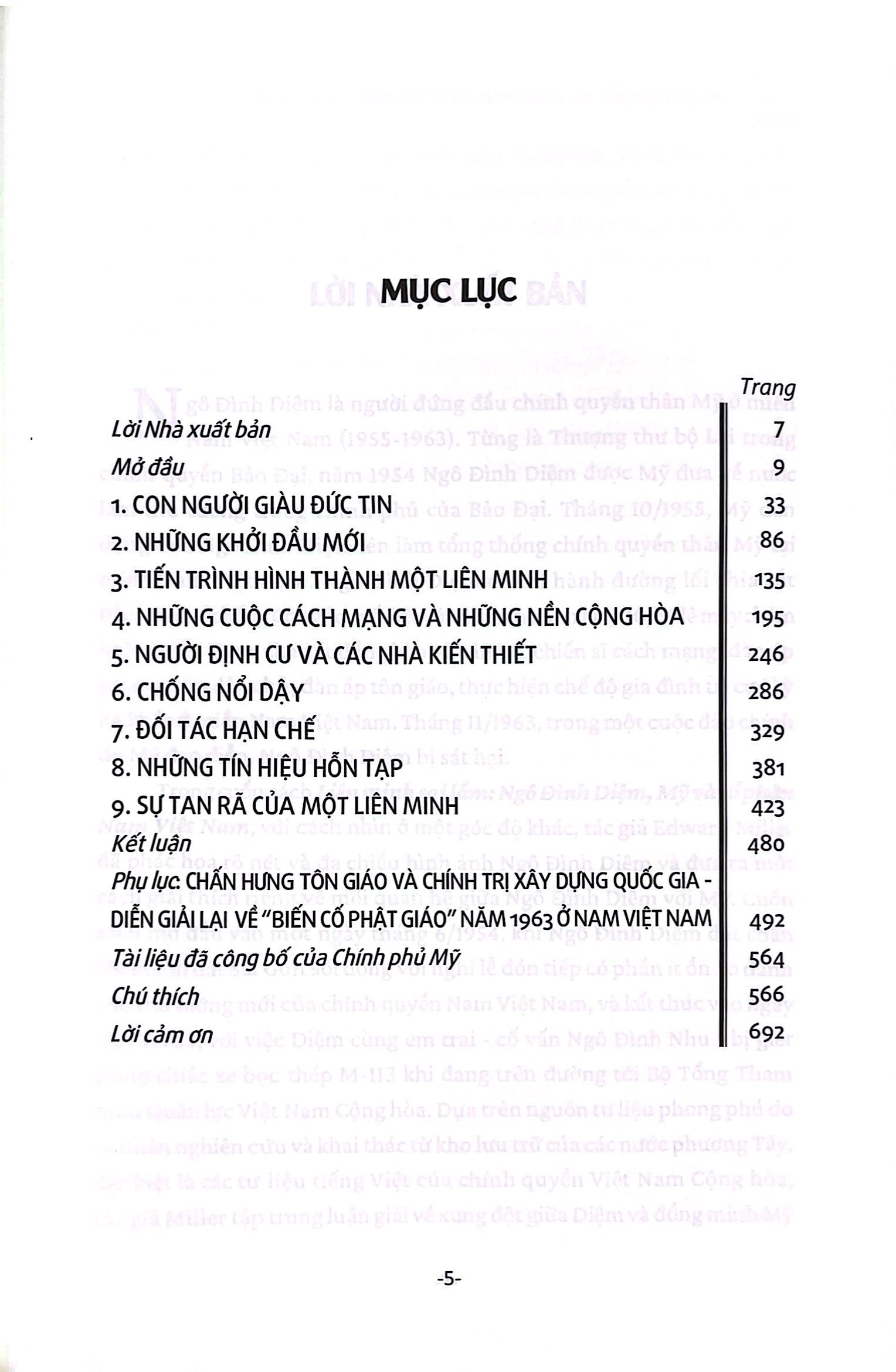 liên minh sai lầm - ngô đình diệm, mỹ và số phận nam việt nam