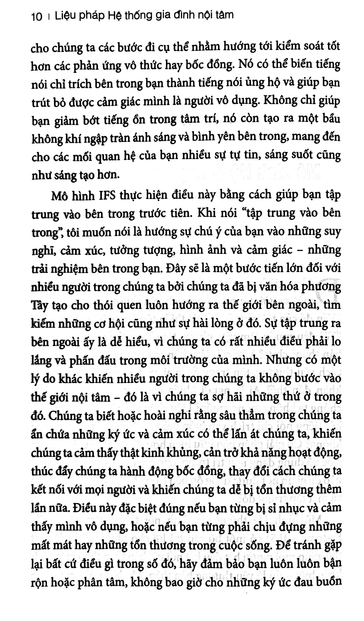 liệu pháp hệ thống gia đình nội tâm