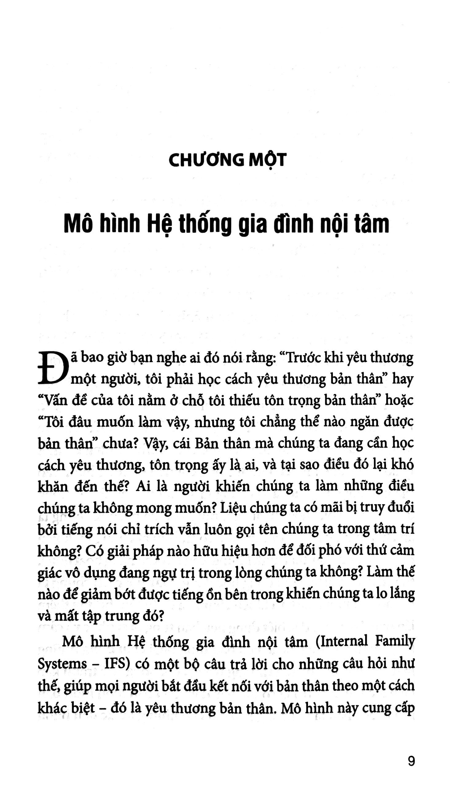 liệu pháp hệ thống gia đình nội tâm