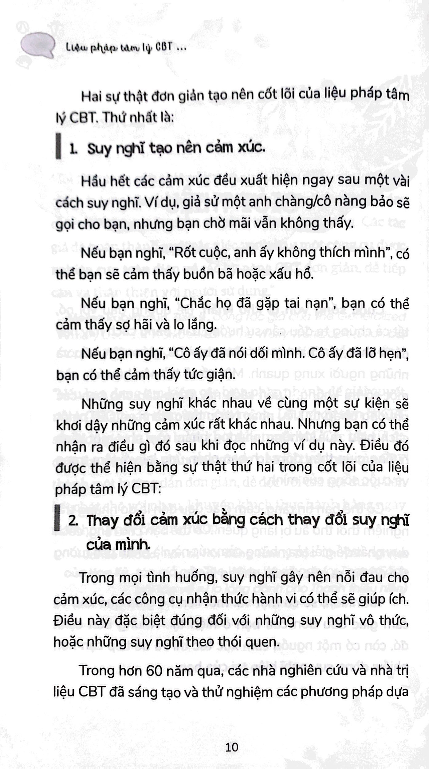 liệu pháp tâm lý ccbt siêu đơn giản - 6 kỹ thuật cải thiện tâm trạng ngay lập tức