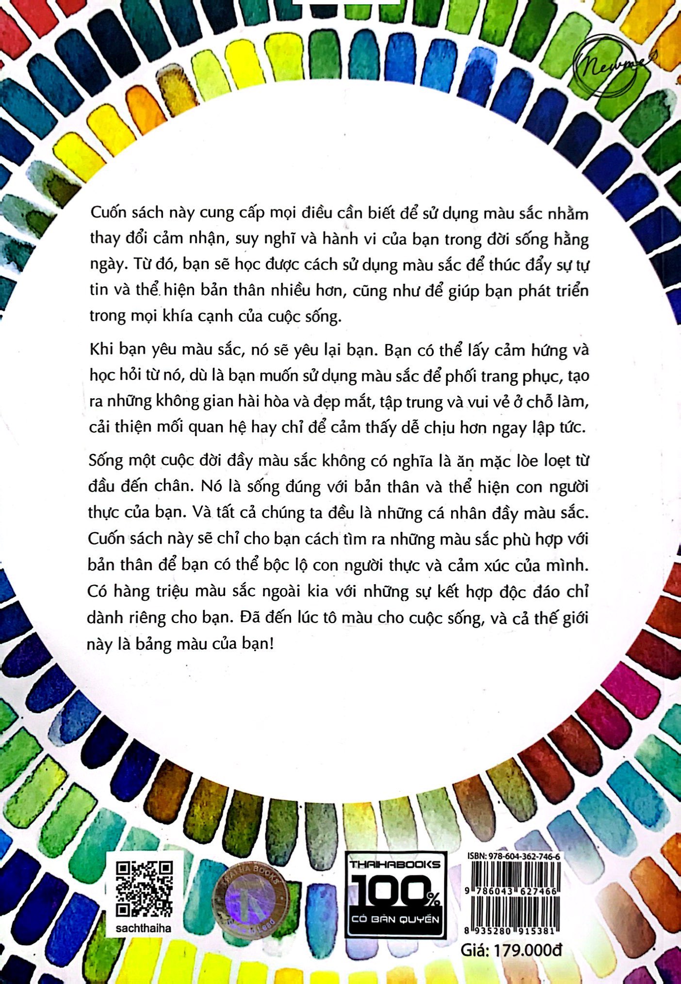 liệu pháp tâm lý - ứng dụng màu sắc để thay đổi cuộc sống (tái bản 2023)
