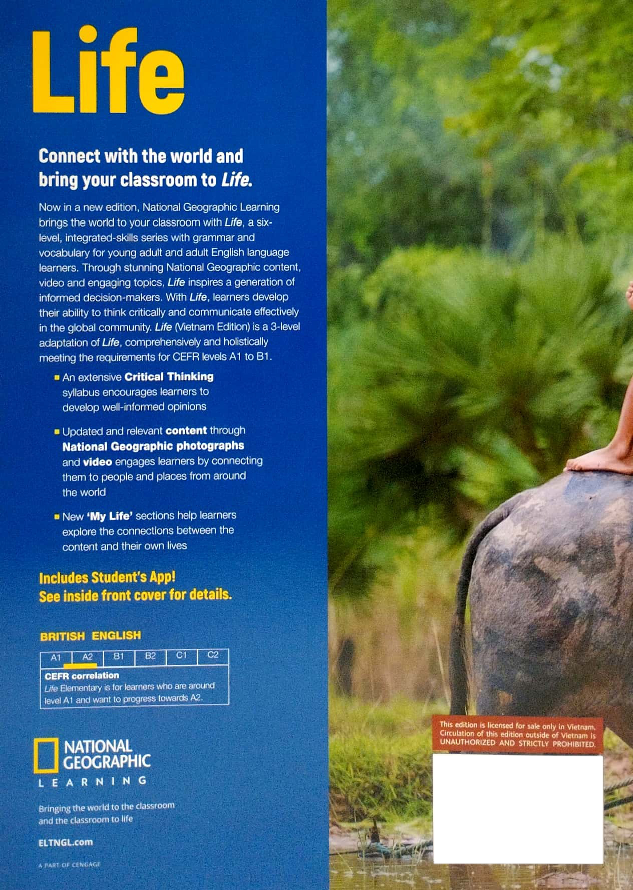 life a1-a2 - studentℹs book with code spark (2nd edition)