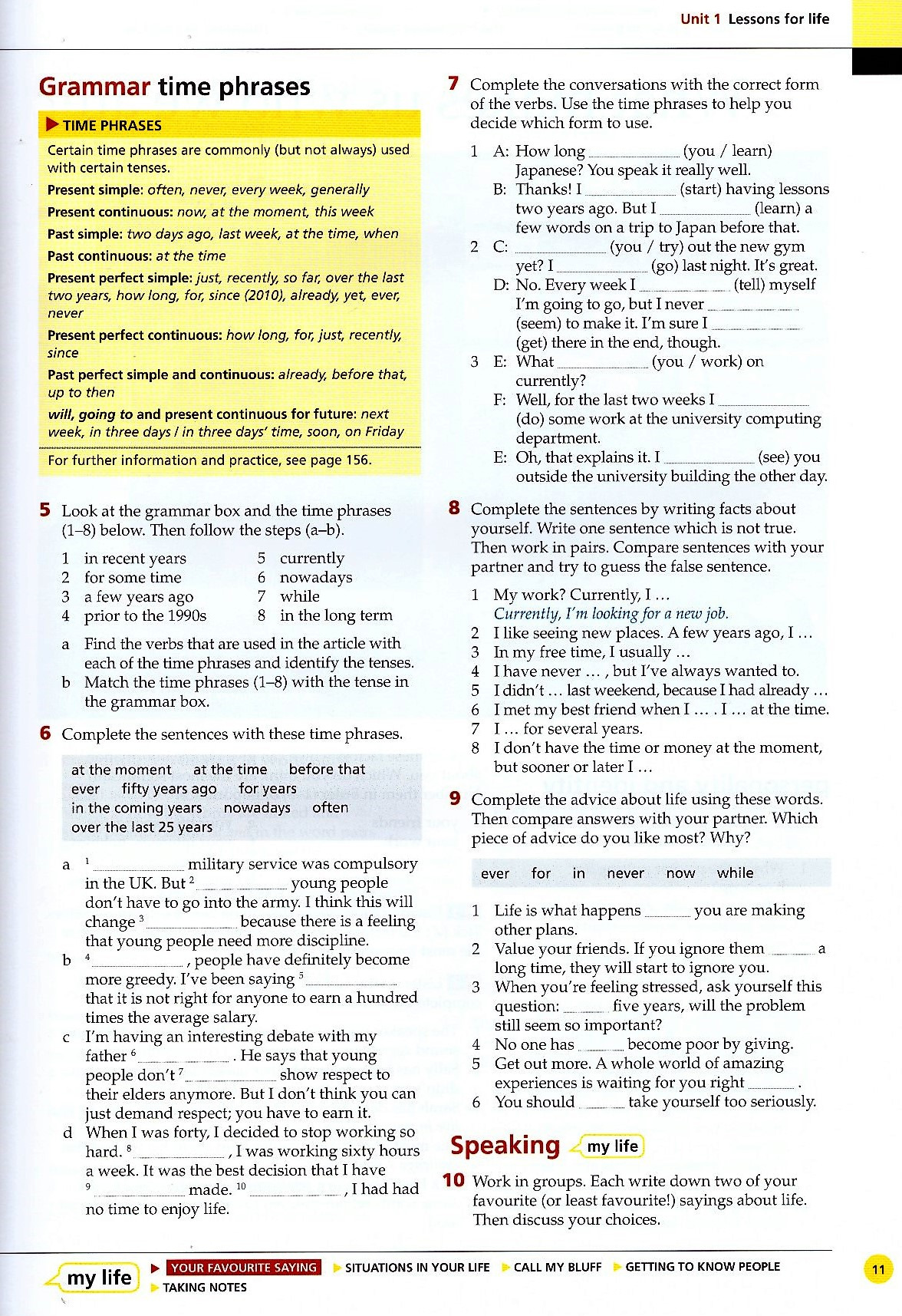 life advanced student's book (life, second edition (british english))