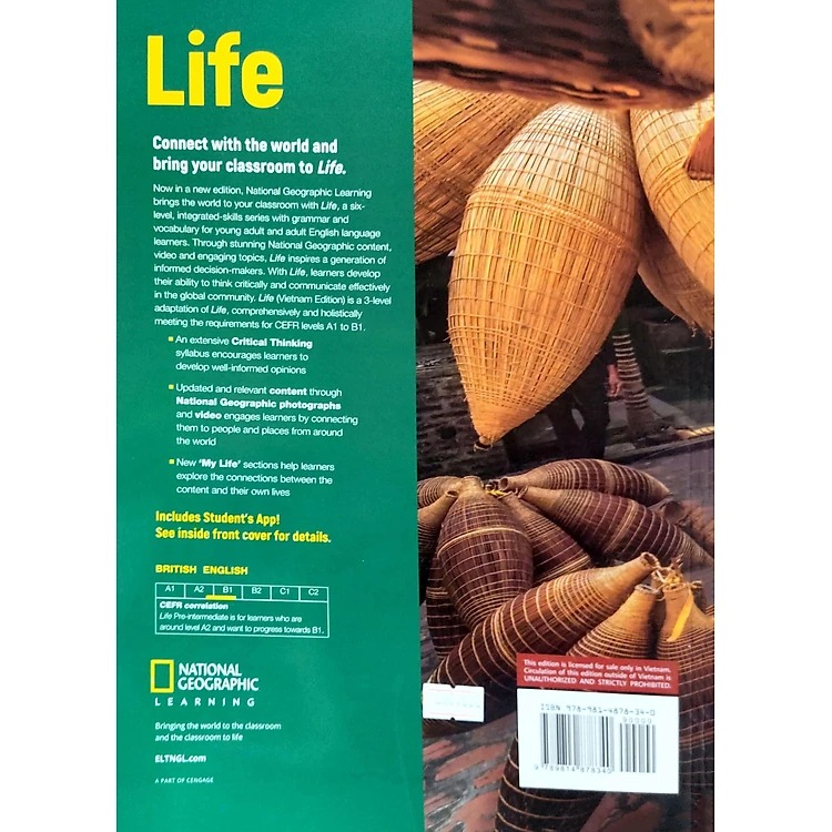 life bre a2-b1 - student's book with code spark (2nd edition)