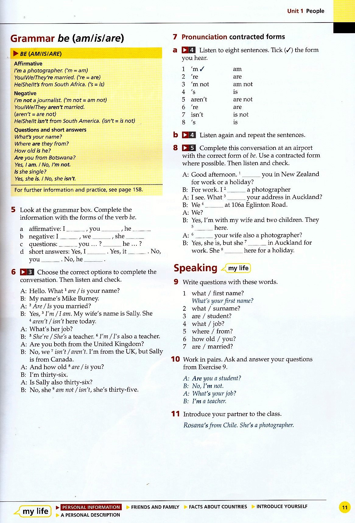 life bre elementary student's book with app code + my life online resource pack