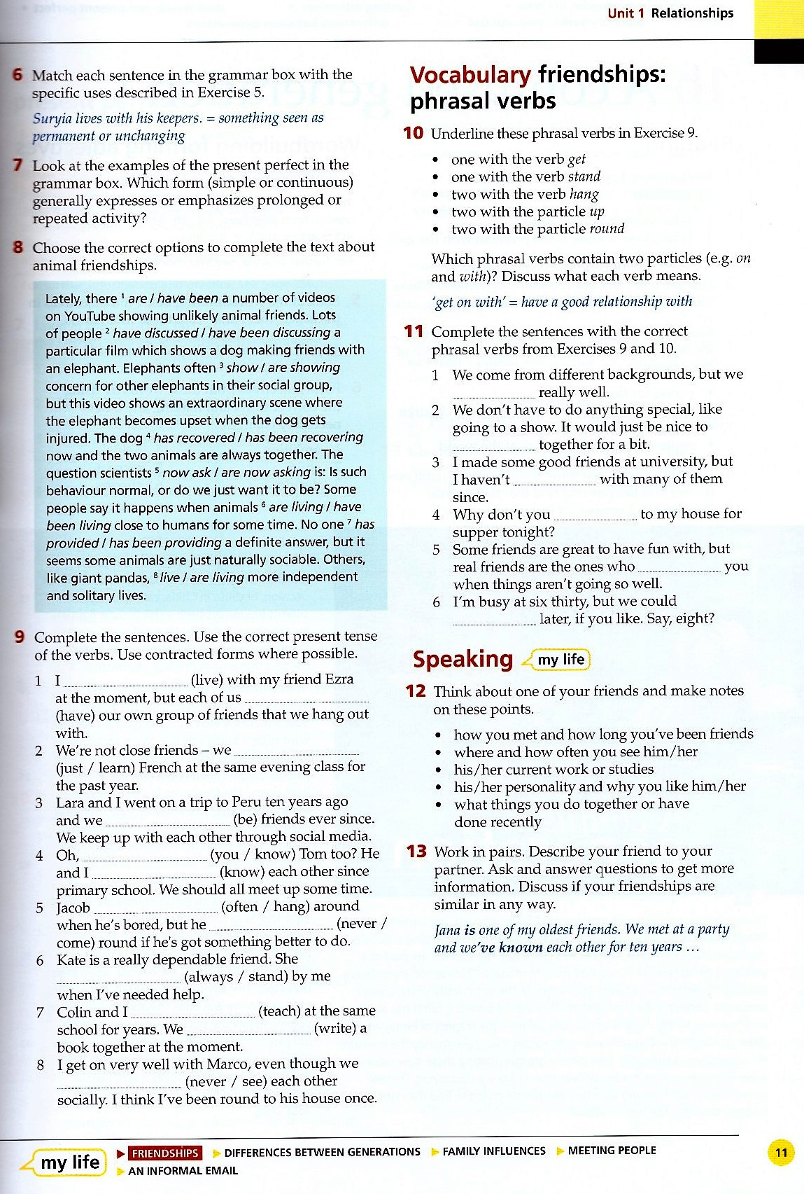 life bre upper-intermediate student's book with app code + my life online resource pack