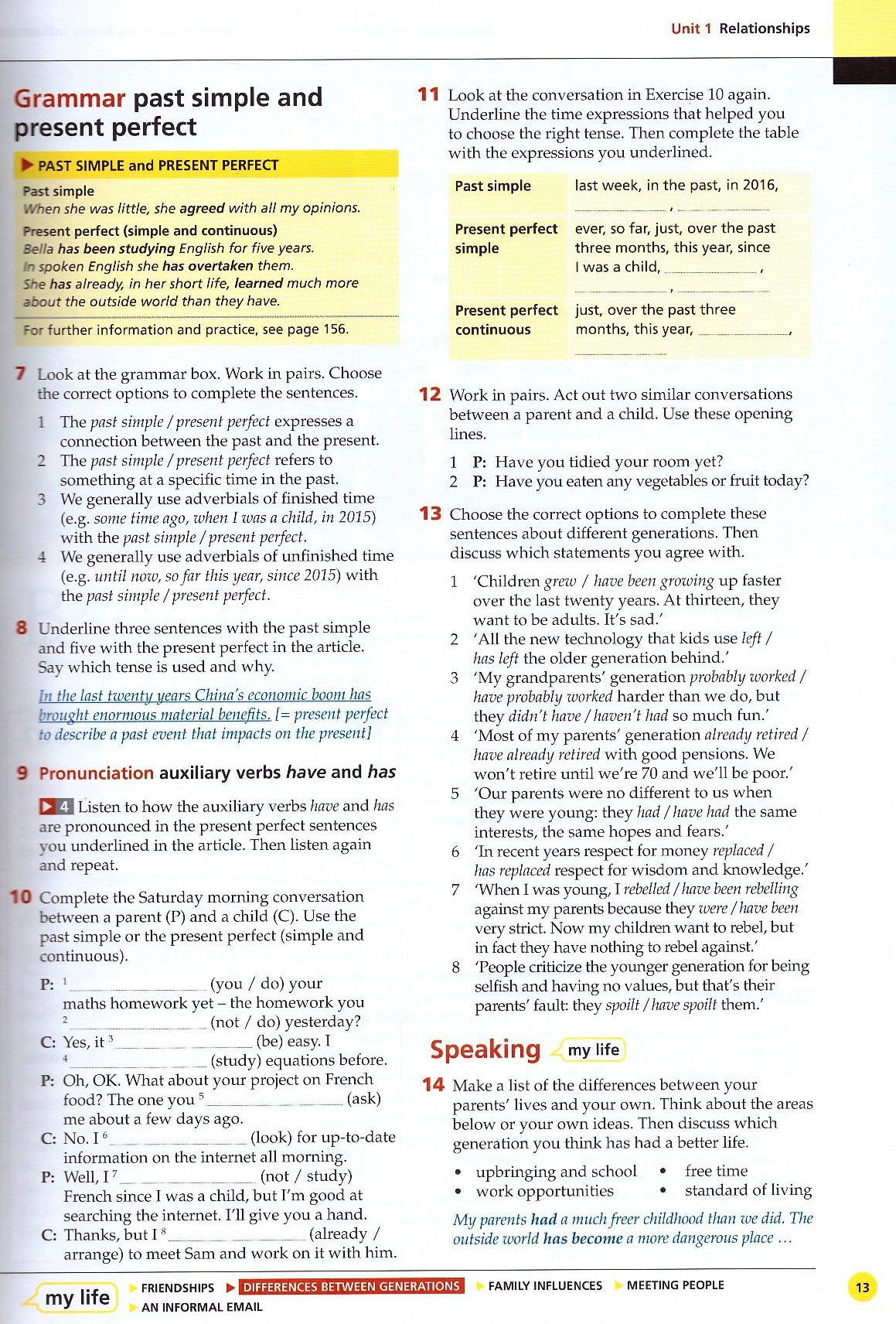 life bre upper-intermediate student's book with app code + my life online resource pack