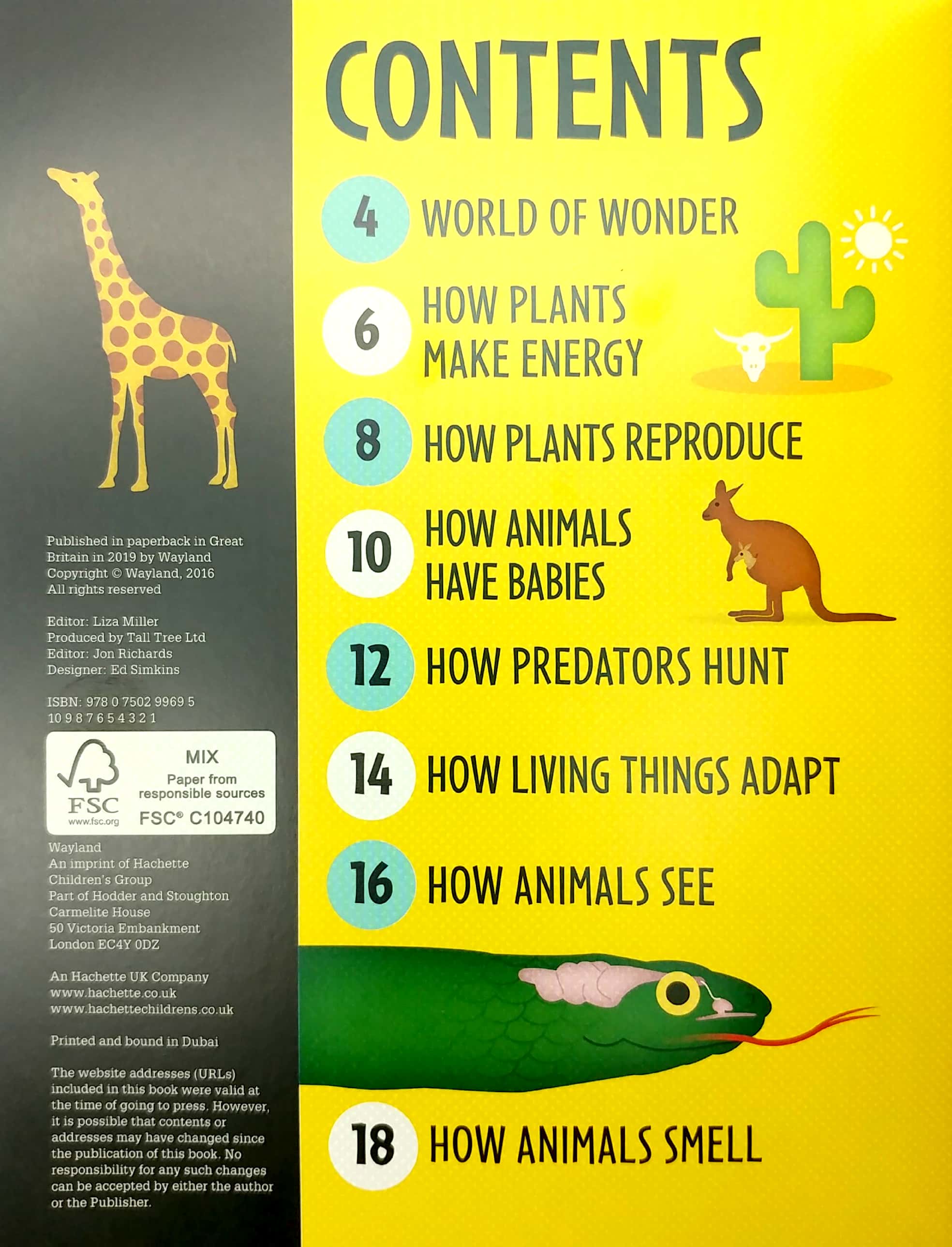 life on earth (infographics: how it works)