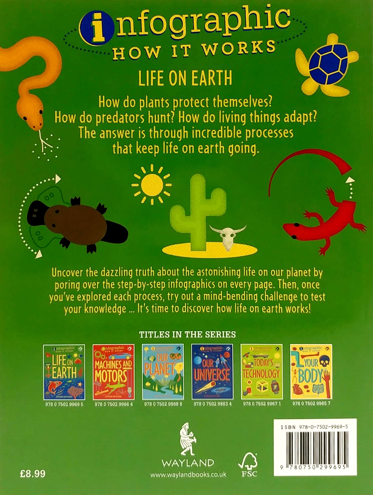 life on earth (infographics: how it works)