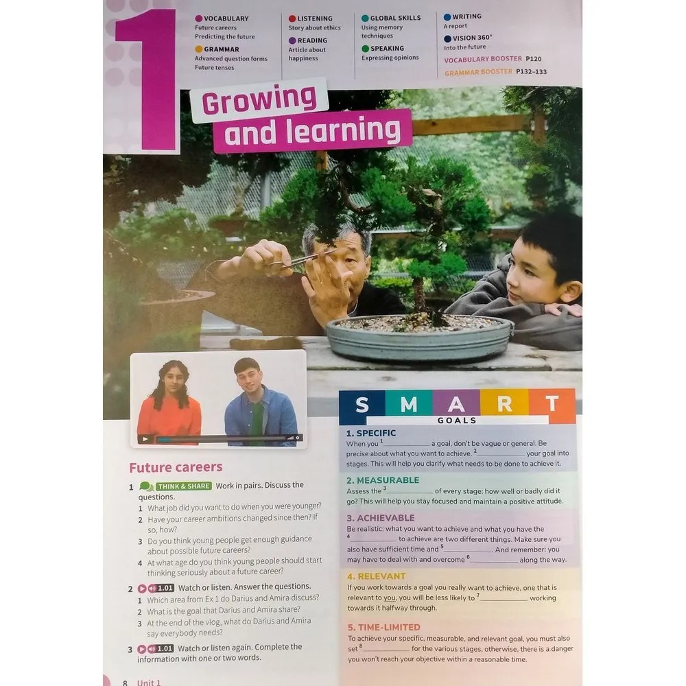 Life Vision Advance - Student Book With Online Practice