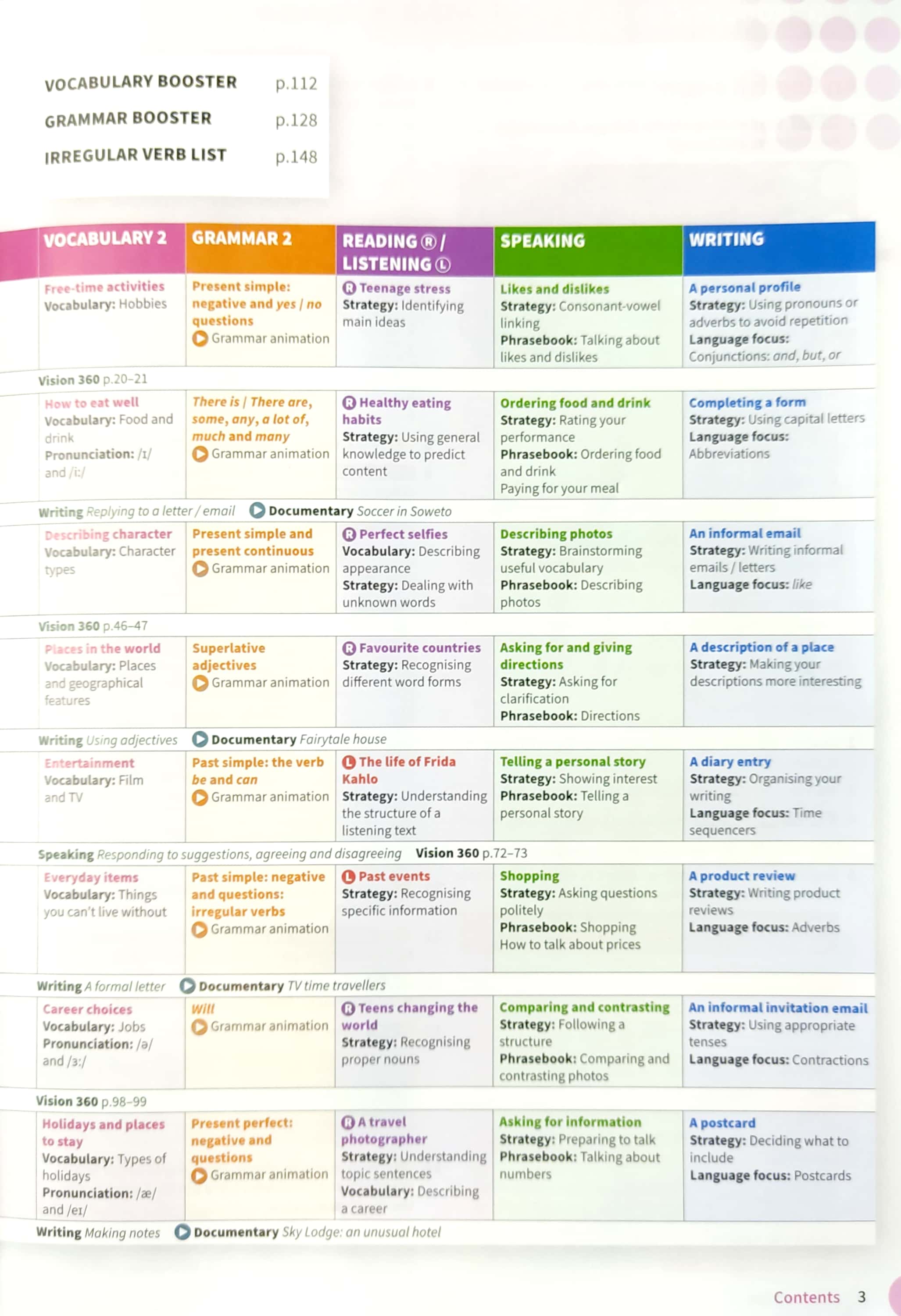 life vision student book with online practice a1/a2 elementary