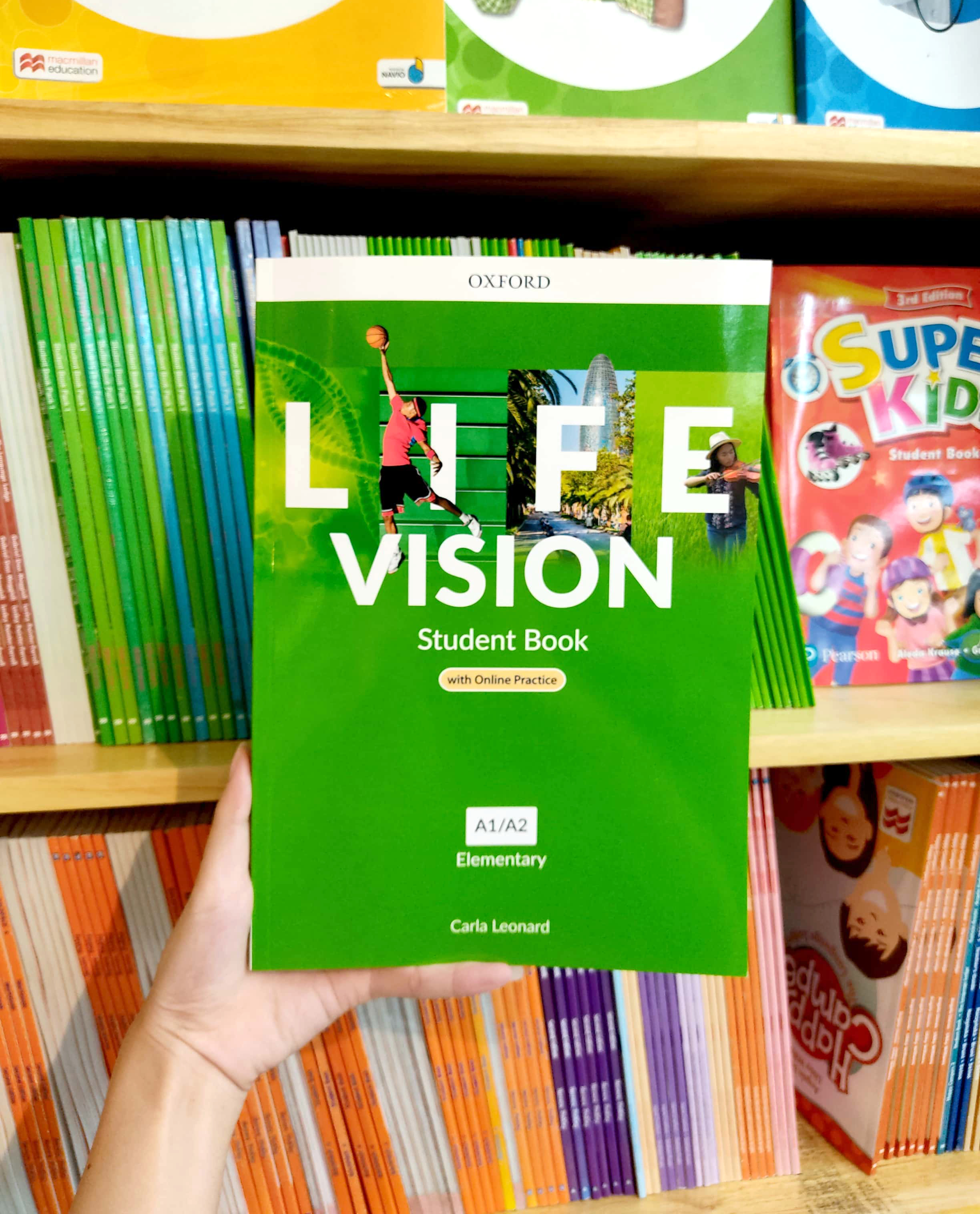 life vision student book with online practice a1/a2 elementary
