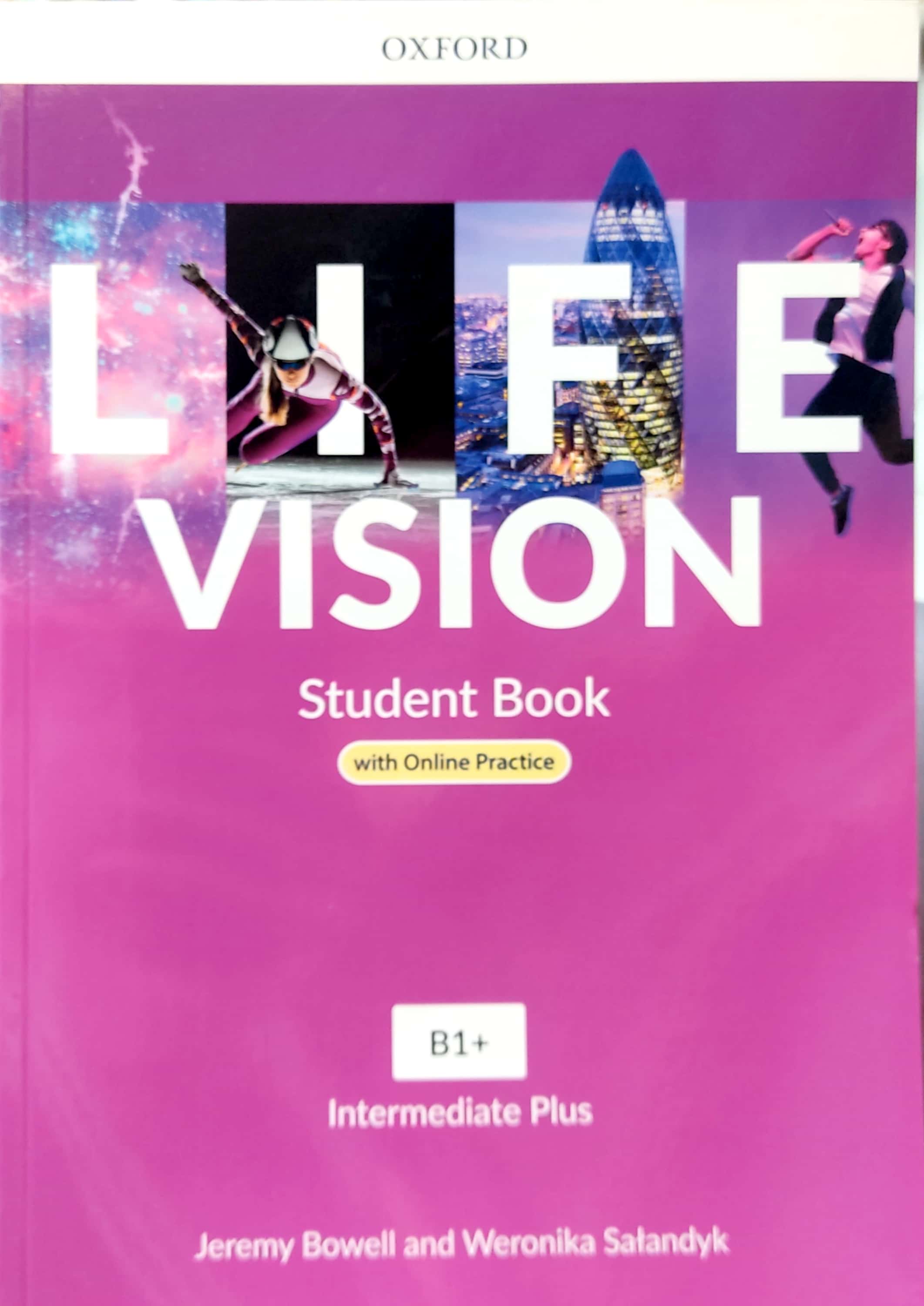 life vision student book with online practice b1+ intermediate plus