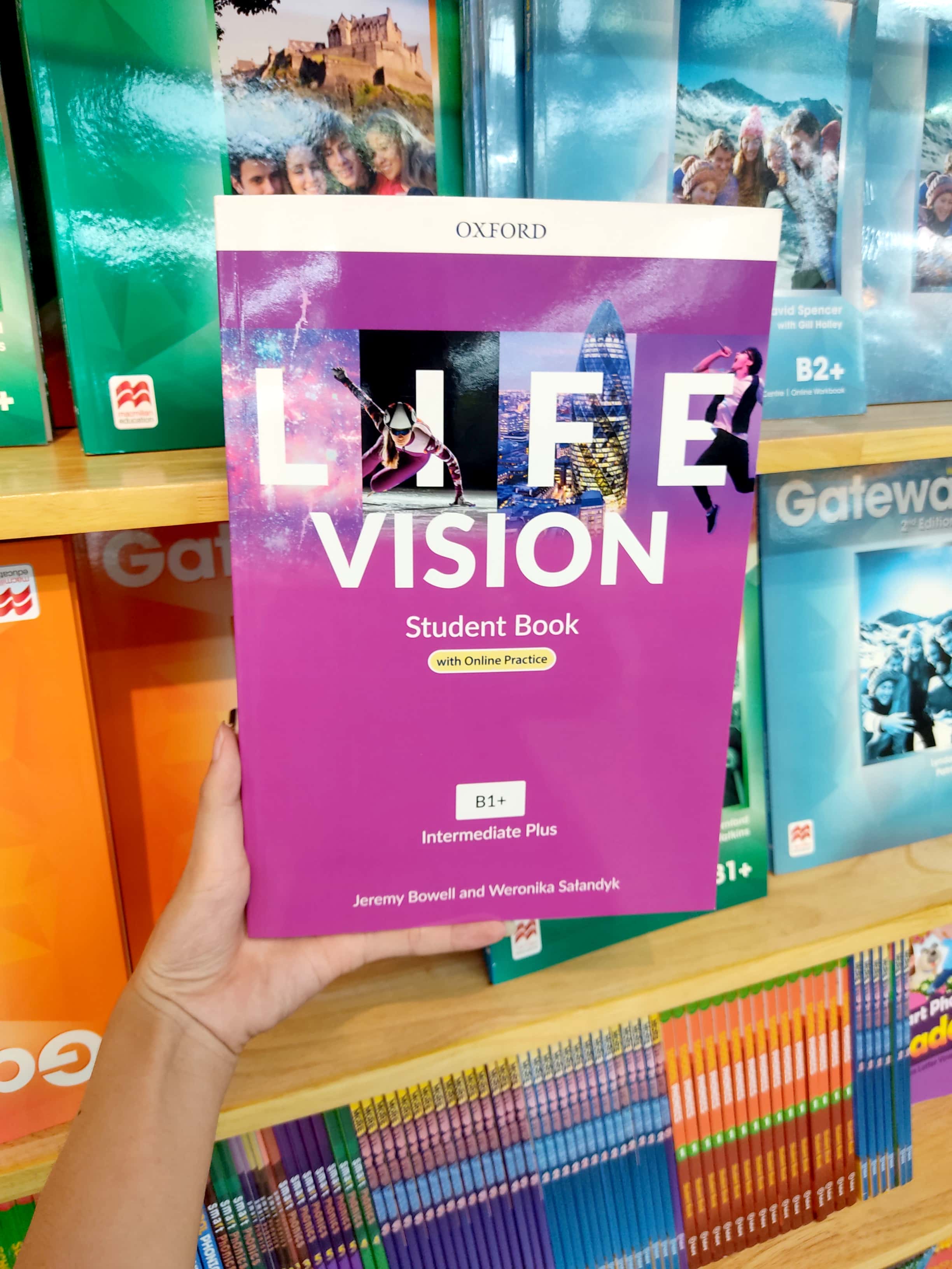 life vision student book with online practice b1+ intermediate plus