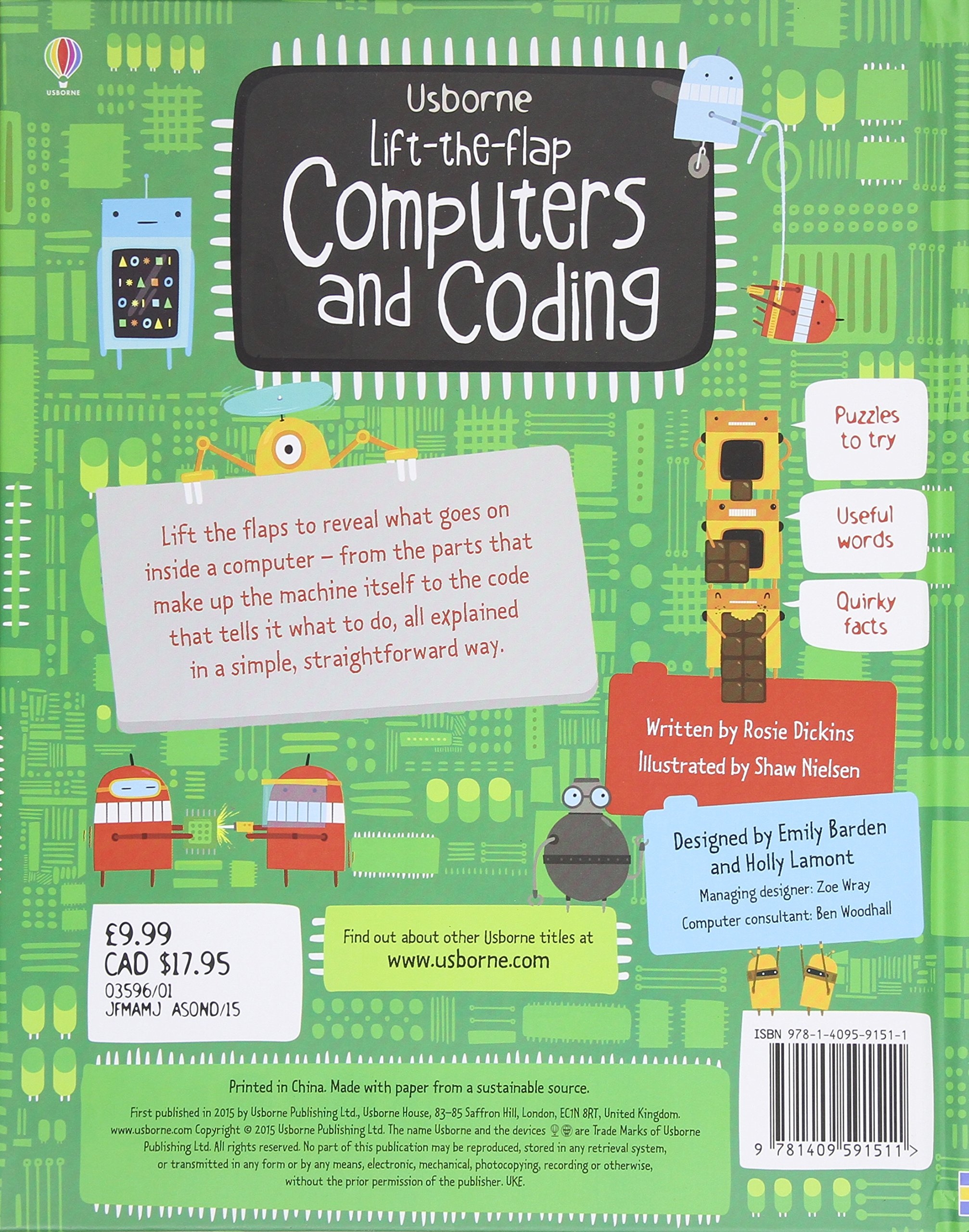 lift-the-flap computers and coding: 1