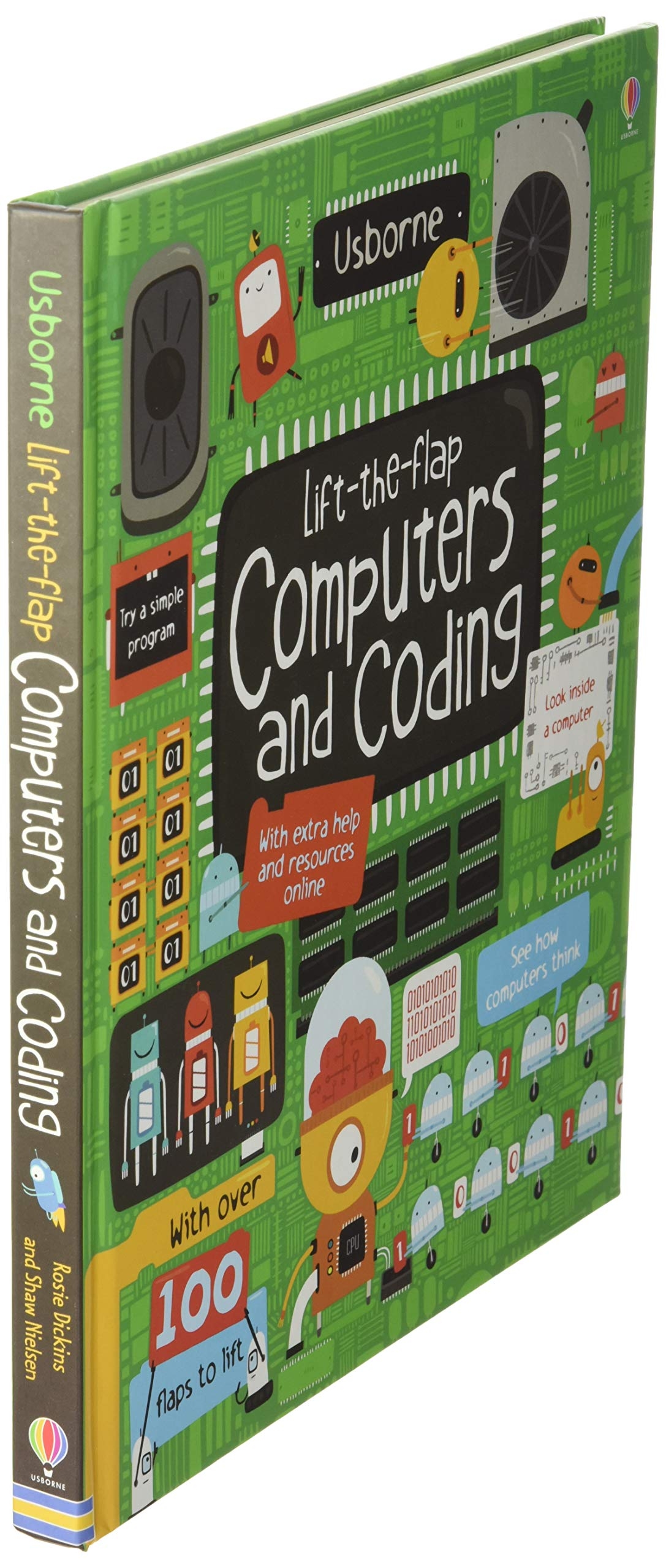 lift-the-flap computers and coding: 1