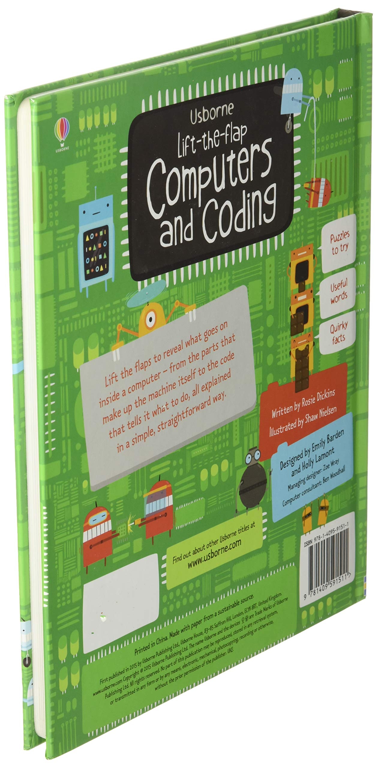 lift-the-flap computers and coding: 1