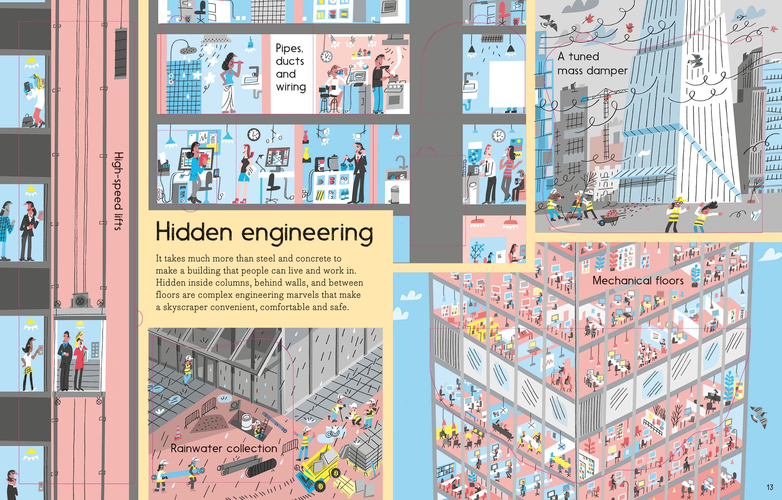lift-the-flap construction and demolition