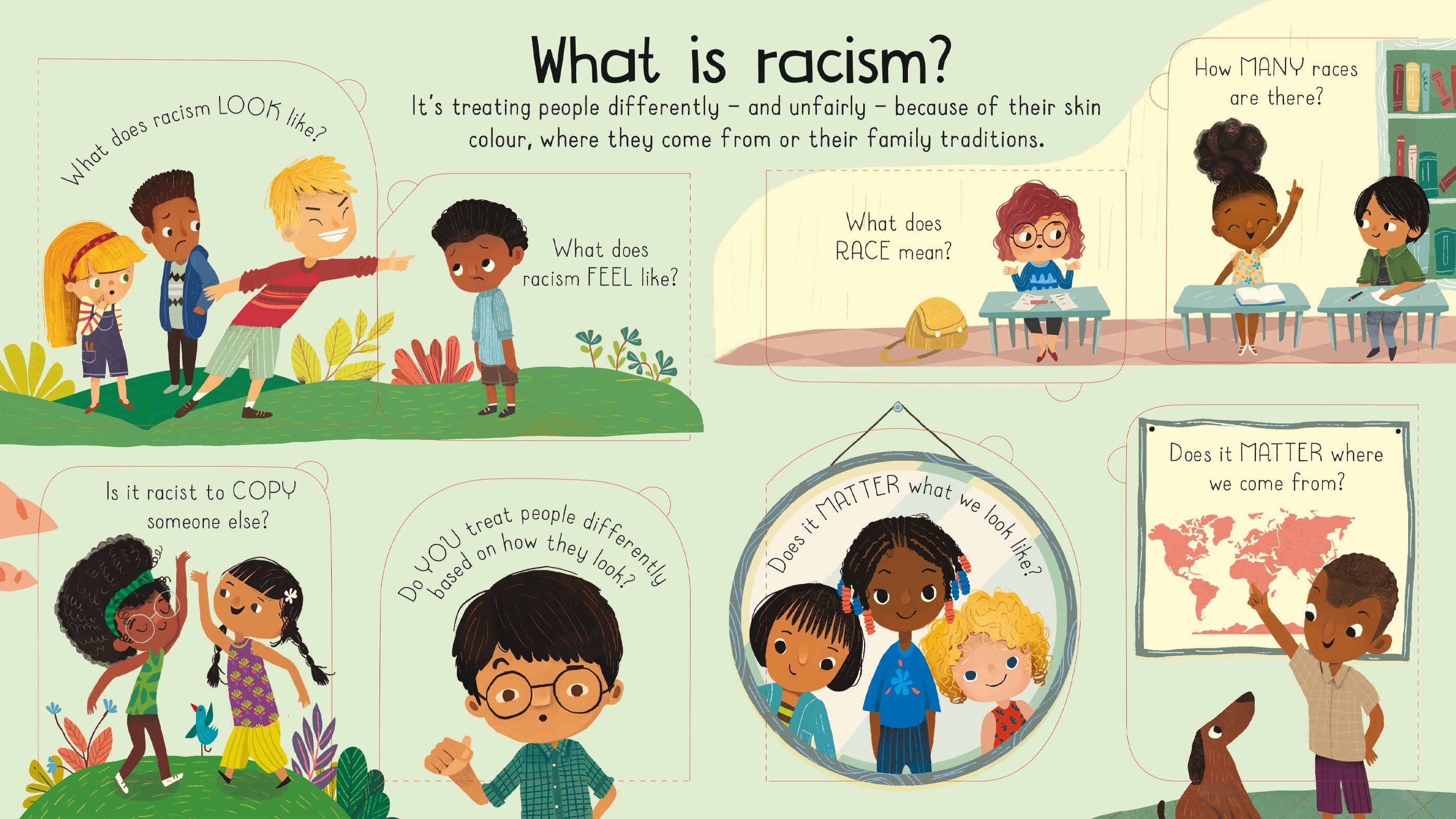 lift-the-flap first questions and answers: what is racism?