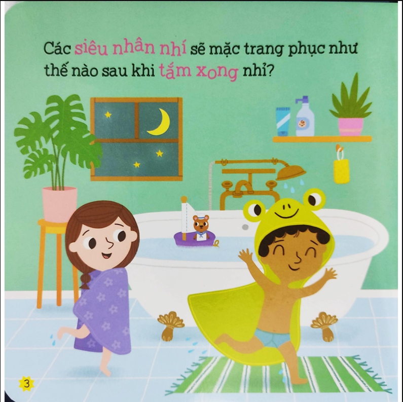 lift-the-flap - lật mở khám phá - bé ngăn nắp, đi ngủ đúng giờ