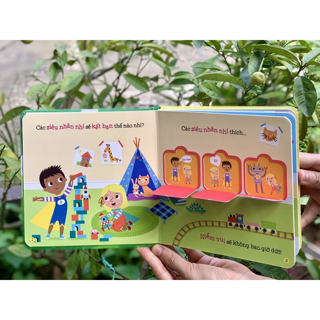 lift-the-flap - lật mở khám phá - bé ngoan ngoãn, thích làm việc tốt