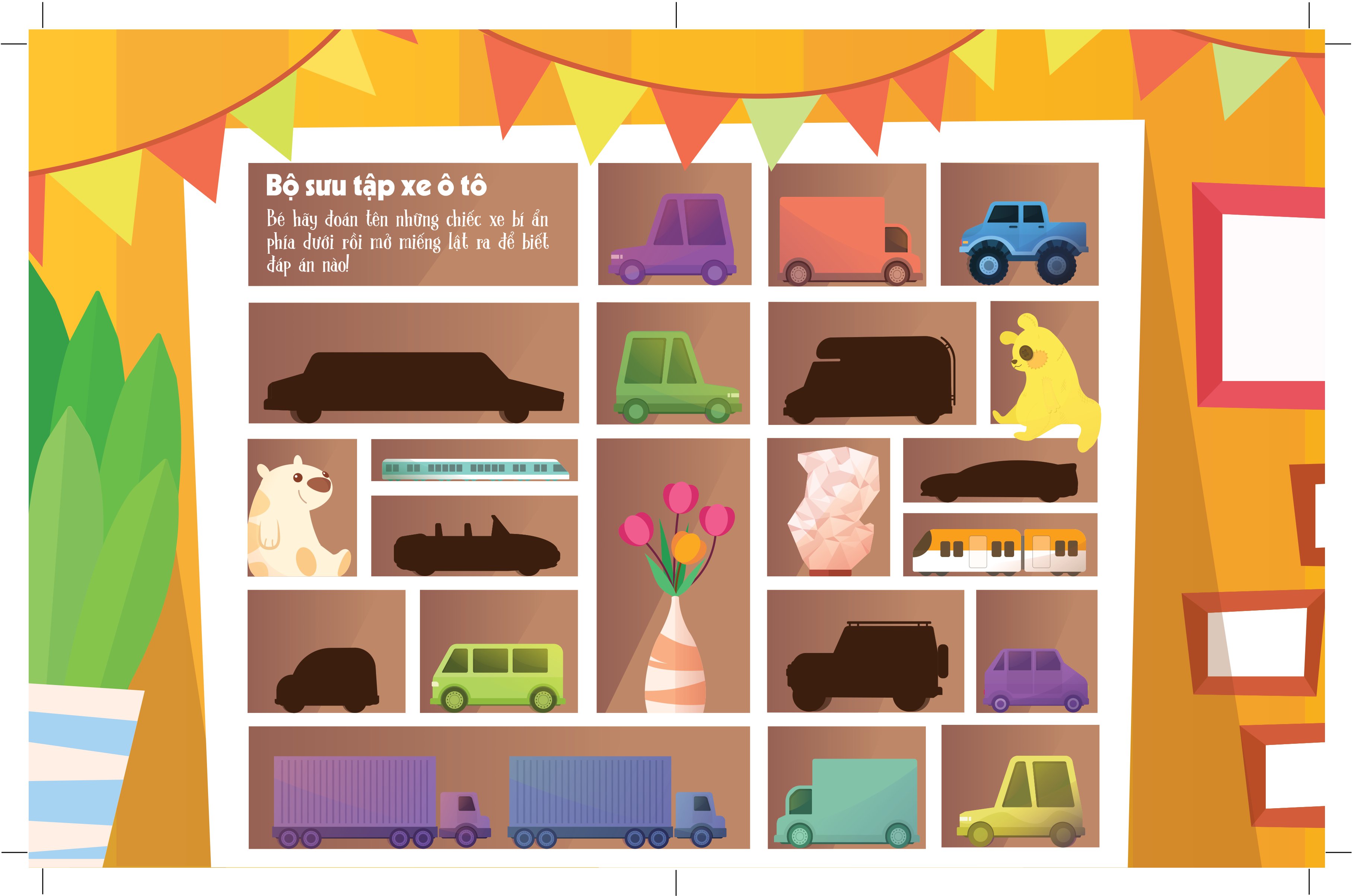 lift-the-flap-lật mở khám phá - cars - thế giới ô tô