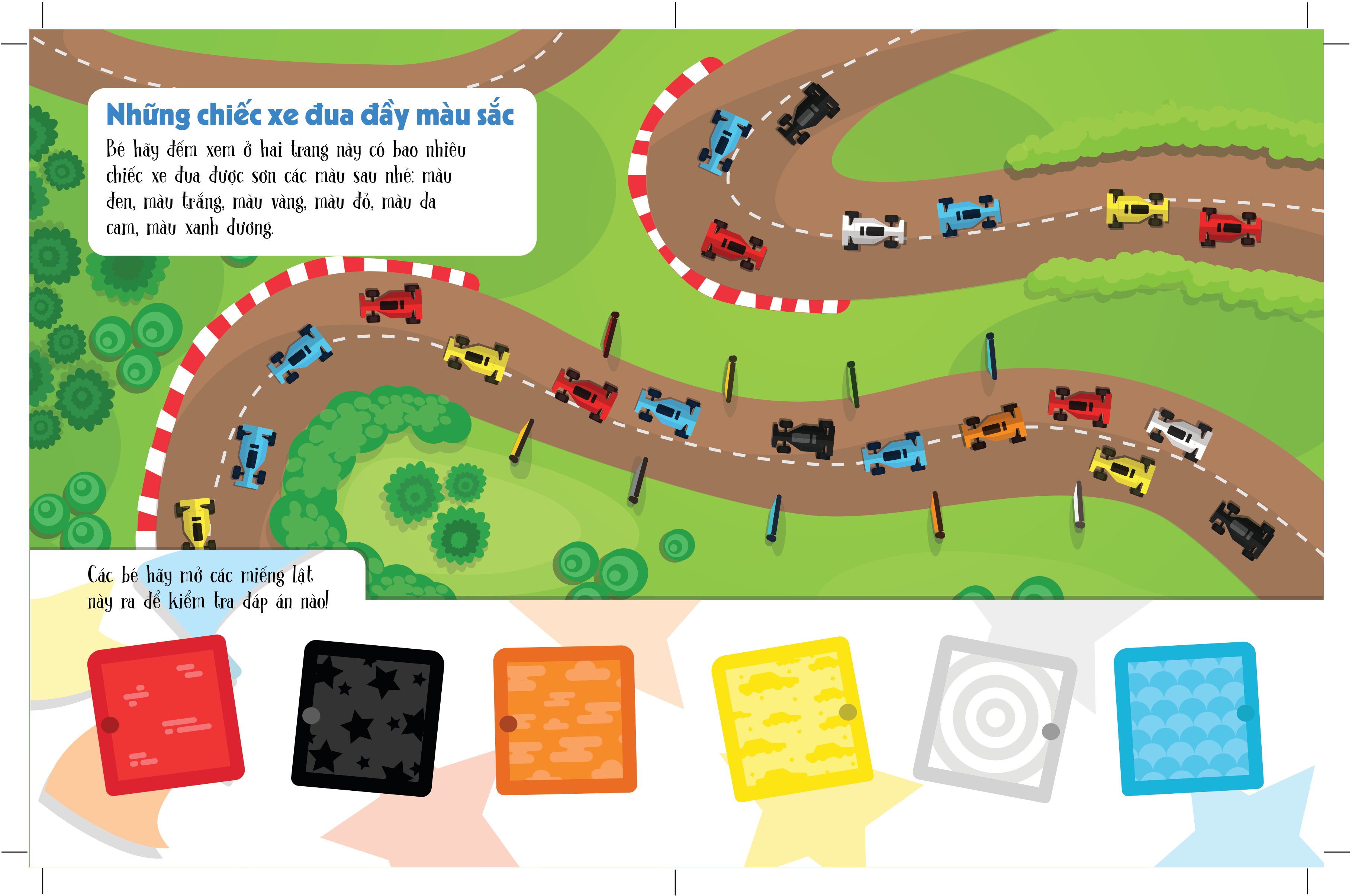 lift-the-flap-lật mở khám phá - cars - thế giới ô tô
