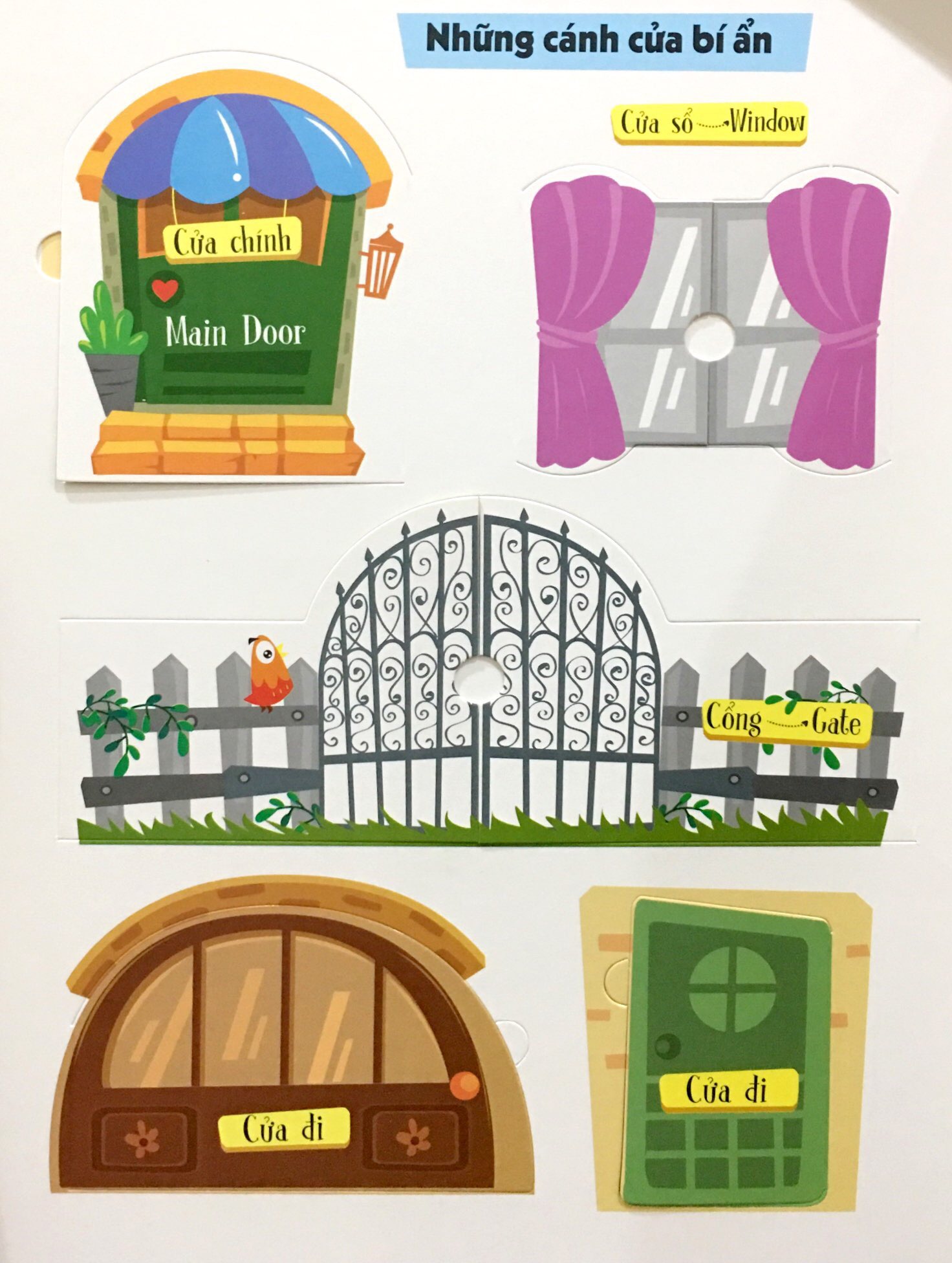 lift - the - flap - lật mở khám phá - first 100 word - 100 từ đầu tiên về thế giới quanh em (tái bản 2018)