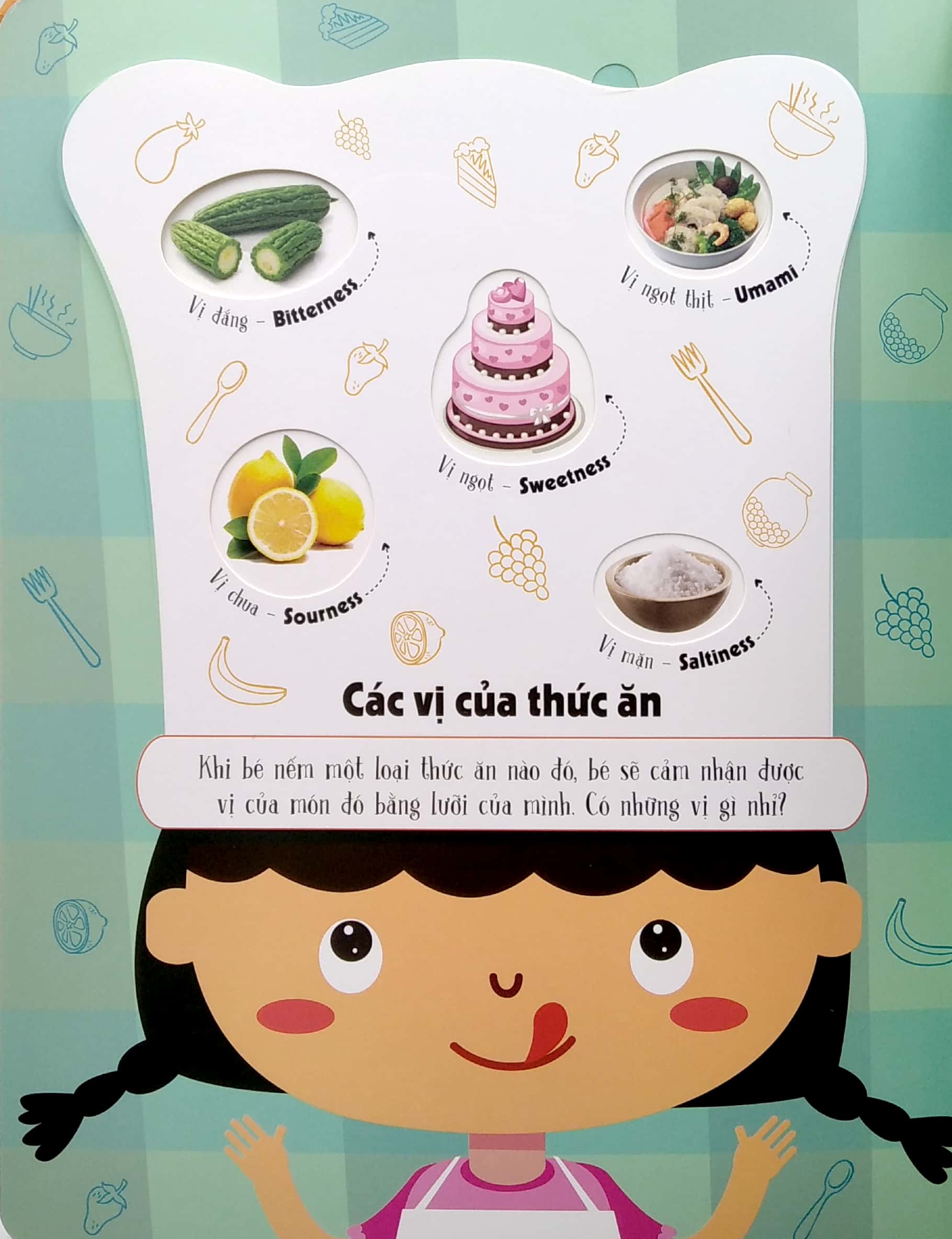 lift-the-flap - lật mở khám phá - food - thức ăn