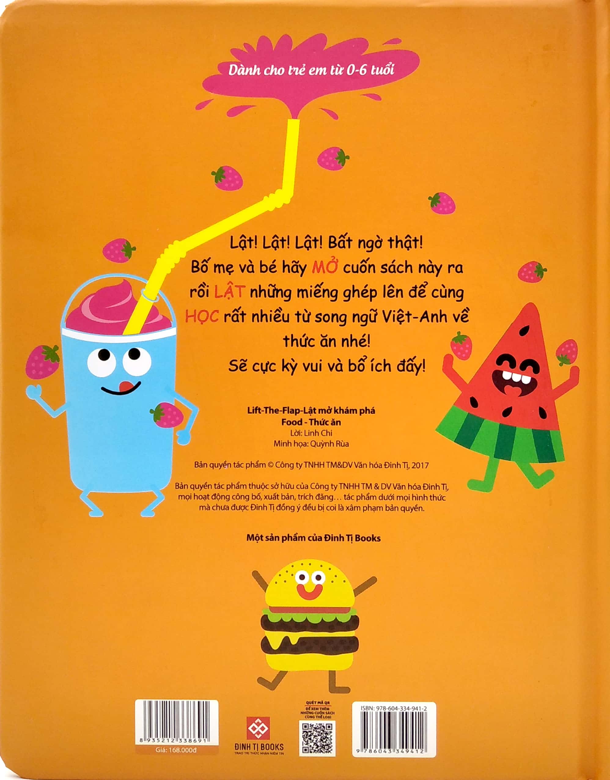 lift-the-flap - lật mở khám phá - food - thức ăn