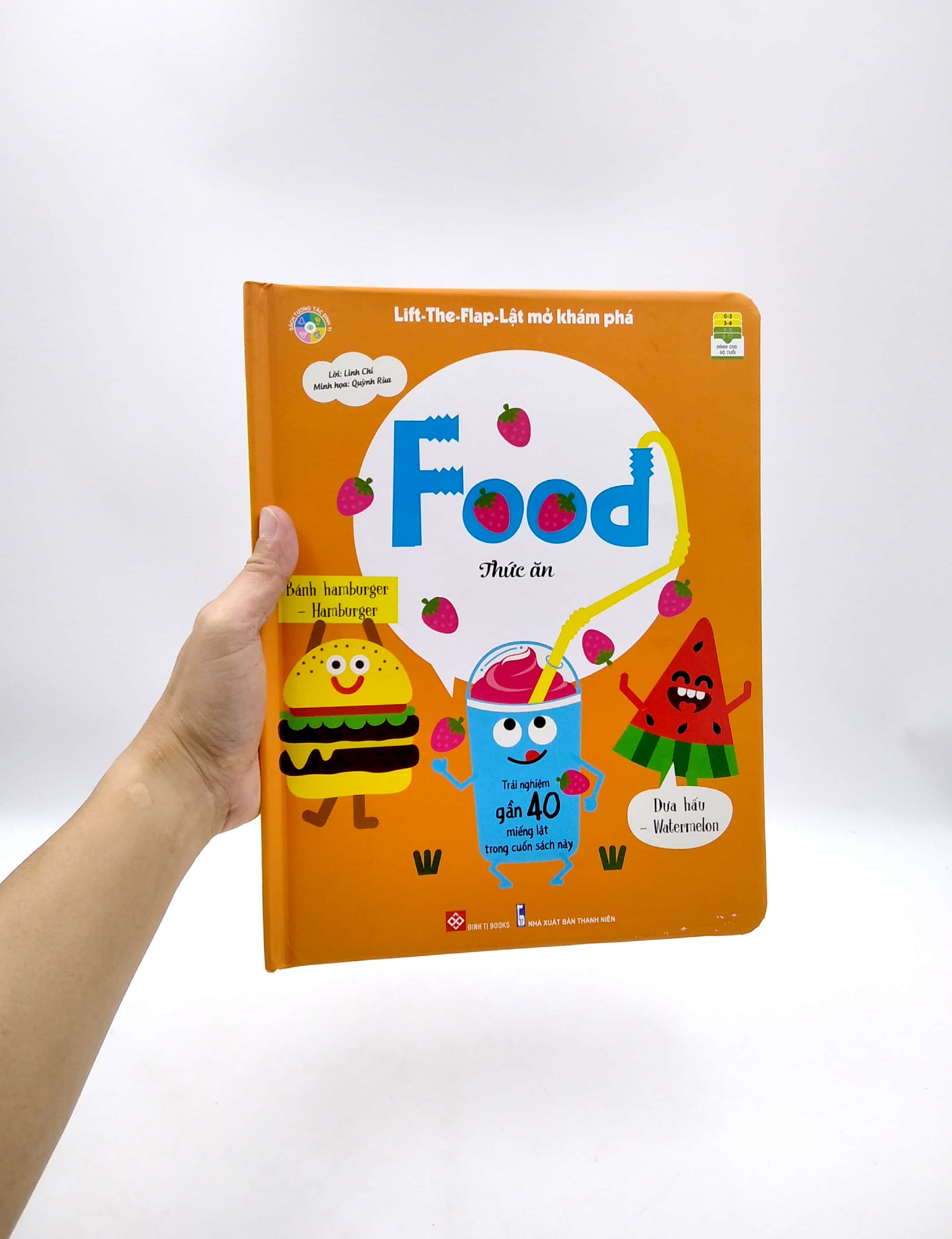 lift-the-flap - lật mở khám phá - food - thức ăn