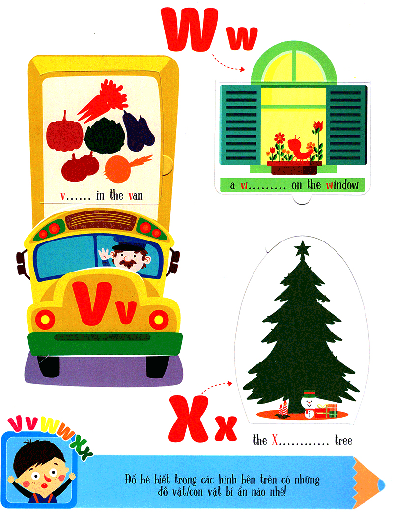 lift-the-flap-lật mở khám phá - my abc - bảng chữ cái tiếng anh cho bé (tái bản 2018)