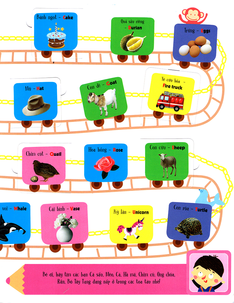 lift-the-flap-lật mở khám phá - my abc - bảng chữ cái tiếng anh cho bé (tái bản 2018)