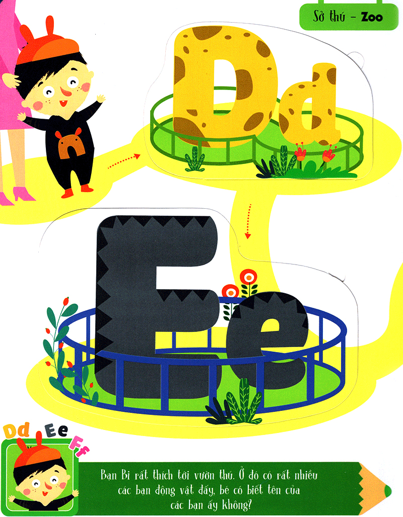 lift-the-flap-lật mở khám phá - my abc - bảng chữ cái tiếng anh cho bé (tái bản 2018)